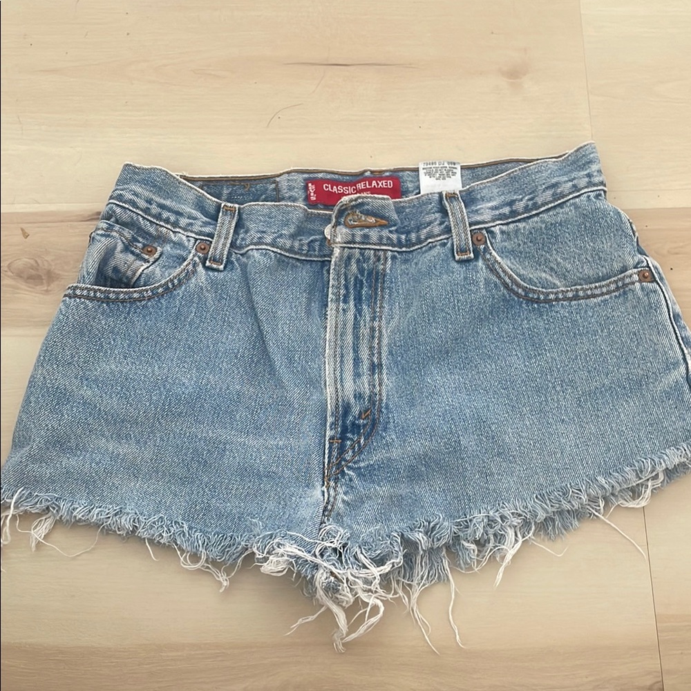 Levi's Classic Relaxed 550 Blue Jean Shorts